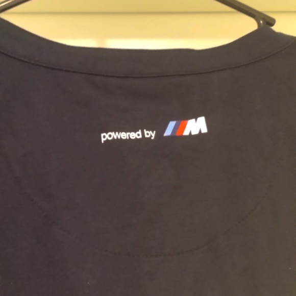 SOLD-BMW MOTORSPORT LS Navy Blu XL Tee - Picture 4 of 6